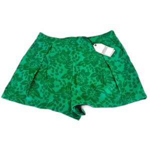 NWT English Factory High Rise Emerald Green Shorts - Women's Large